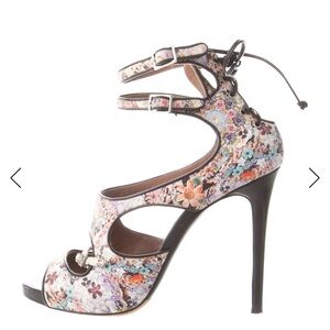 Tabitha Simmons Bailey Floral Heels
